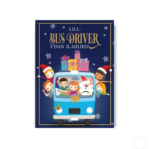 Picture of LILL-BUS DRIVER FDAN IL-MILIED KARTOLINA